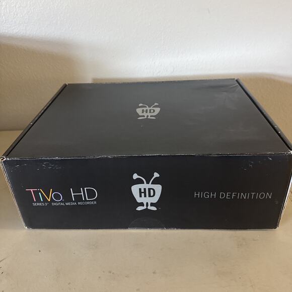 Tivo HD XL Series 3 DVR 1TB Video Model TCD658000 W Cables